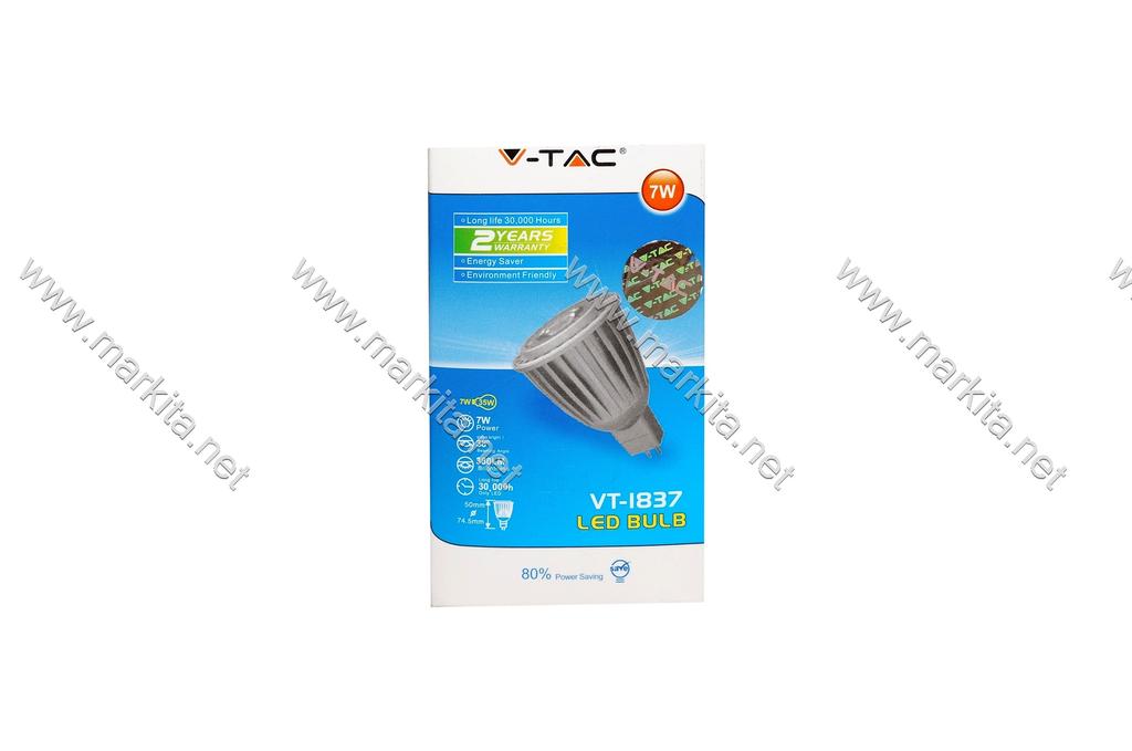 Крушка LED 12V 7w т.св. V-TAC