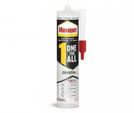 Лепило монтажно момент One For All прозрачно 290гр