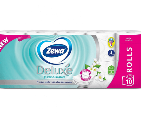 Тоалетна хартия Зева 10бр. Deluxe Jasmine
