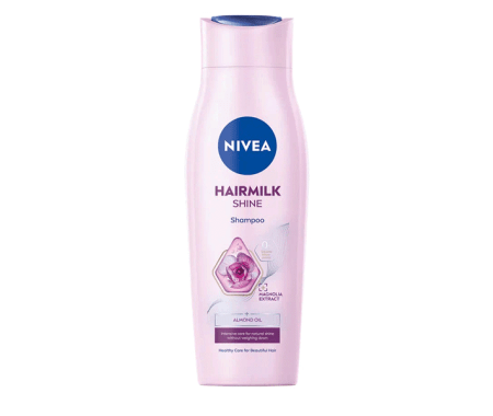 Шампоан Нивеа за блясък 250мл Hairmilk Shine Shampoo