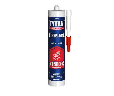 Кит за камини Титан 280мл черен 1500°C Tytan