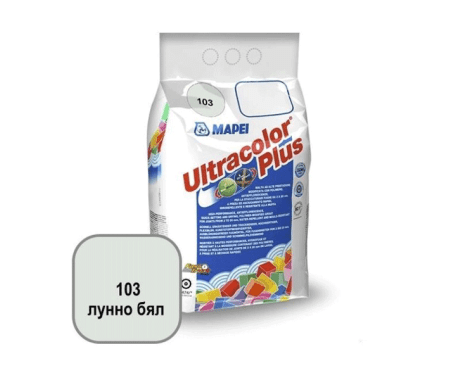 Фугин Mapei №103 Лунно бял / 2кг