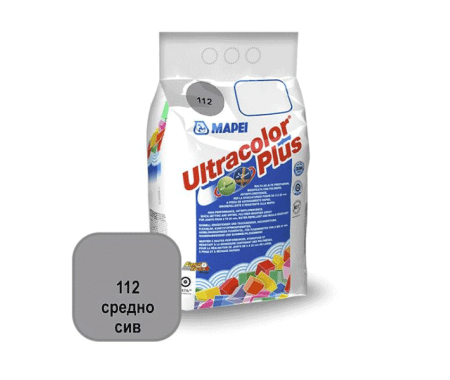 Фугин Mapei №112 Средно сив / 2кг