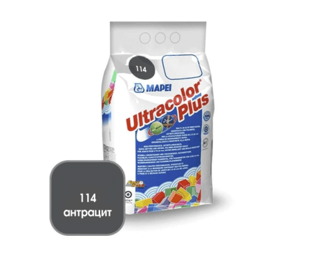 Фугин Mapei №114 Антрацит / 2кг