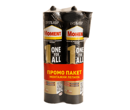 Лепило Момент One for all 2бр.х440гр.