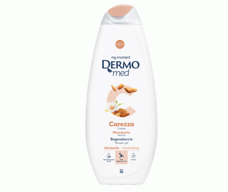 Дермомед душ гел 650мл Almond