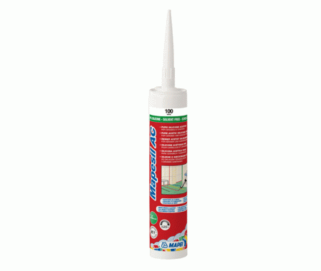 Силикон ацетатен Mapei AC100 310мл бял