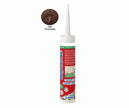 Силикон ацетатен Mapei AC144 310мл шоколад