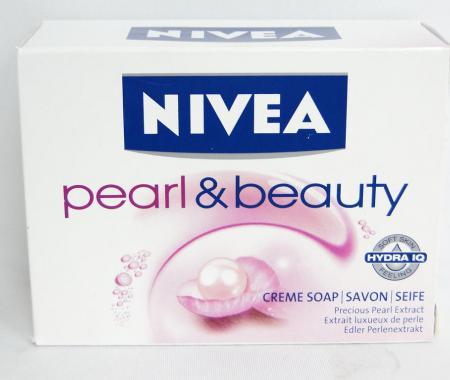 САПУН НИВЕА 100гр. PEARL I BEAUTY